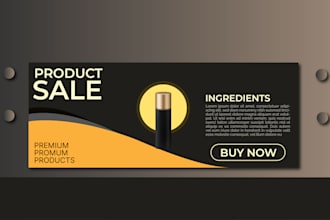 design web banner, shopify banner and web header