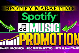 create spotify ads to promote your music and spotify song marketing