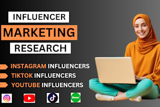 find best instagram, tiktok and youtube influencer list for influencer marketing