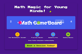 teach mathematics from grade 1 to university level with tailored lessons