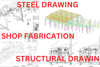 do structural drawings and design calculations for wood, steel, and concrete
