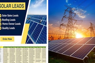 generate roofing leads and solar leads for email marketing