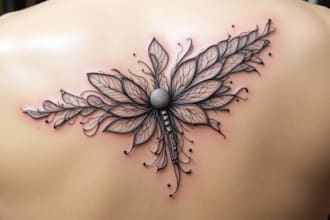 create a beautiful minimalist tattoo design