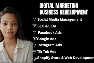 do complete digital marketing, google ads, facebook ads social media management