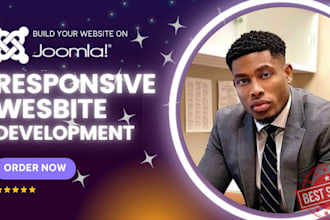 design, develop, or fix any joomla website