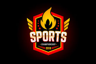 design hockey team jersey or sports club logo