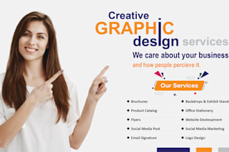 design eye catching marketing material and office stationery