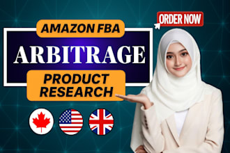 do amazon fba online arbitrage product research, USA UK canada retail leads