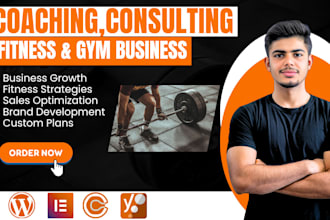 build your life coaching fitness yoga website with gym booking features