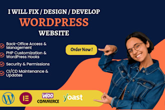 provide complete wordpress site maintenance and dedicated support