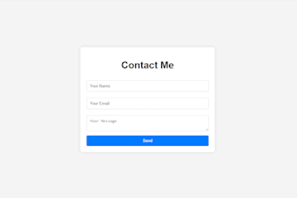 build a responsive web page with HTML, CSS, js, PHP and mysql