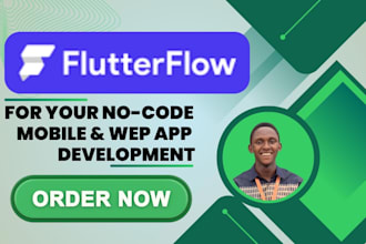 develop glide, flutterflow mobile app development using flutterflow and glide