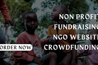 nonprofit website, charity website, 501c3 website, donation website, ngo website