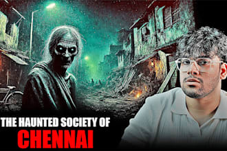 design scary horror clickbait thumbnail in just 1 hour