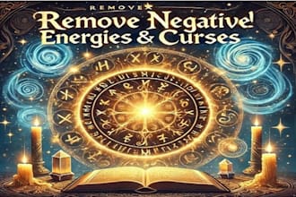 remove negative energies, curses powerful aura spell