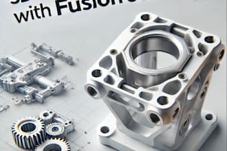 create 3d models and technical drawings using fusion 360