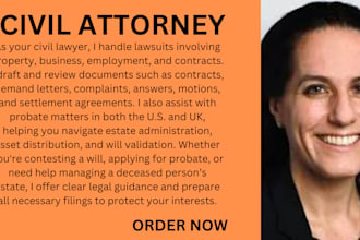 be your probate attorney in US and UK