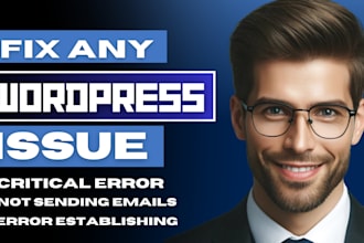 fix wordpress issues, bugs, errors, woocommerce, critical and CSS issues fast