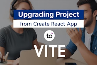 upgrade create react app project to vite
