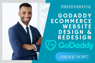 godaddy ecommerce website design godaddy redesign landing page clone godaddy