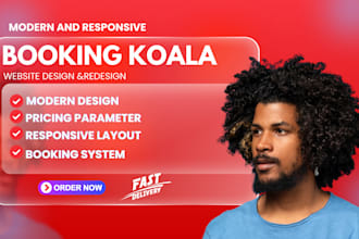 cleaning service website, office cleaning, booking koala, booking koala website