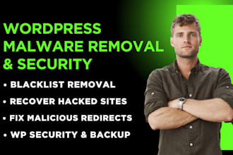 remove wordpress malware removal, clean malware, fix hacked wordpress website