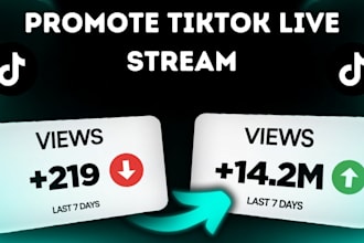 organically promote your tiktok live for maximum engagement
