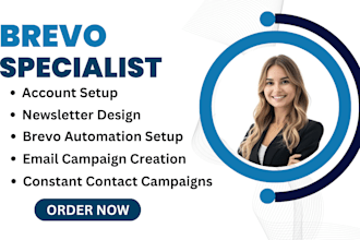 setup brevo automation, bravo newsletter, constant contact and email campaign