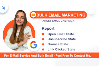 send 100,000 bulk emails, email campaign, email blast