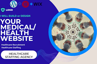 create professional healthcare, medical, recruitment website