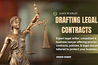 write legal contract agreements terms and conditions privacy policy legal motion