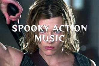 produce original horror movie soundtrack, spooky and scary action music