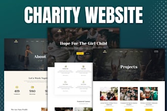 nonprofit website, charity website, 501c3 website, donation website, ngo website