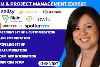 setup airtable crm saleforce oro crm, hotspot zoho crm mondaycrm
