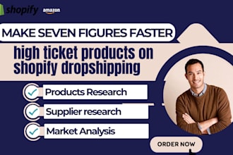 research product for high ticket eu USA UK dropshipping amazon shopify supplier