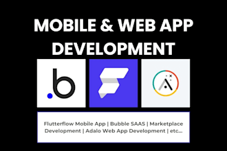 build your mvp app using bubble flutterflow or adalo to launch fast without code