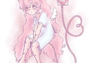 draw you a soft pastel anime style illustration