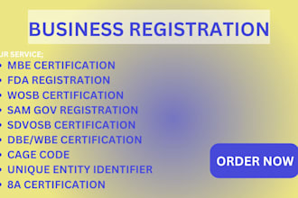 manage mbe, wosb, dbe, 8a, sdvosb, wbe, sam gov, cage code, uei , fda compliant