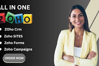 do zoho crm, zoho forms, zoho sites, zoho campaign zoho book projects automation