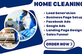 commercial cleaning leads, house cleaning, residential, window cleaning leads