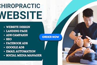 design chiropractor website chiropractic website medicare website chiropractic