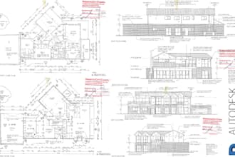 design your 2d floor plan, autocad home plan, framing plan or foundation plan