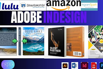 design, format adobe indesign project, ebook interior pdf, workbook worksheet
