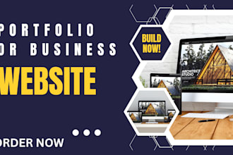design portfolio website business portfolio website personal portfolio website