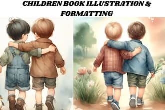 fix children book formatting and resize layout design for amazon KDP paperback