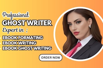 write, proofread format non fiction book self help novel manuscript ebook editor