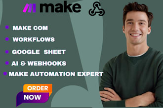 fix make com, make com automation, and workflow