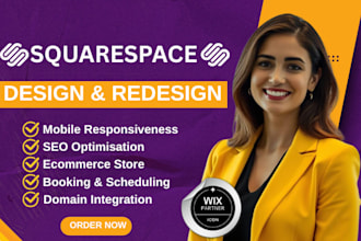 design or redesign squarespace website design squarespace ecommerce website SEO