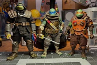 articulated action figure 3d figurine 3d toys resin 3d sculpting,character model