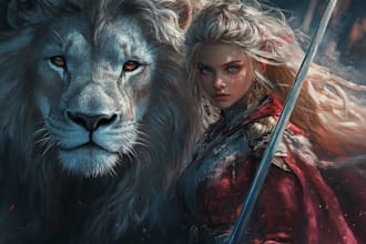 draw your oc dnd or fantasy character art